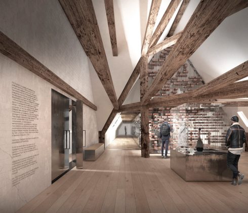 C.F. Møller Architects sætter stregerne til omdannelsen af Staldgården ved Koldinghus til kulturhistorisk museum. Visualisering: C.F. Møller Architects.
