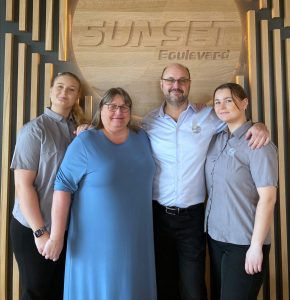 Familien Nielsen driver Sunset Boulevard-restauranter i Ringsted, Slagelse, Nyborg og Korsør. Foto: PR.