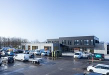 Nyt sundhedscenter ved Thyhallen er færdigbygget Nyt sundhedscenter ved Thyhallen er færdigbygget. Foto: Johny Kristensen / Creativum.