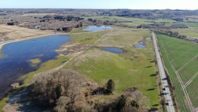 Landskabet mellem Assens og Odense. Foto: Assens Kommune.