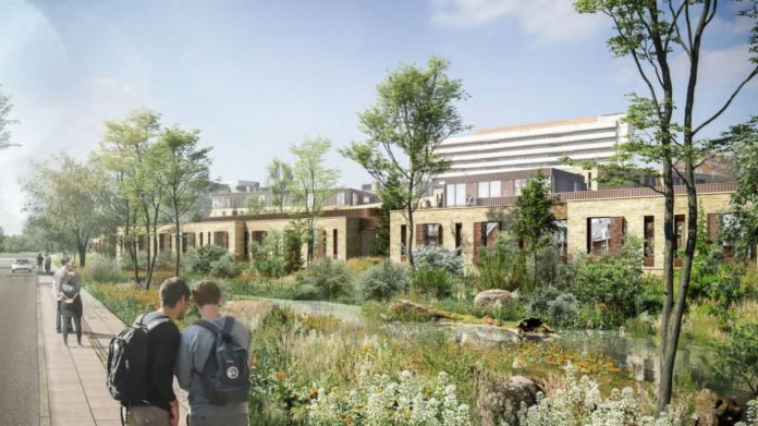 Rambøll, Link Arkitektur og SLA er totalrådgivere på byggeriet af den nye psykiatriske afdeling i Viborg. Visualisering: Rambøll og Link Arkitektur. Rambøll, Link Arkitektur og SLA er totalrådgivere på byggeriet af den nye psykiatriske afdeling i Viborg. Visualisering: Rambøll og Link Arkitektur.