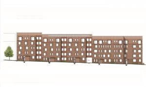 Pilea Estate står bag nyt boligprojekt på Randersvej i Aarhus. Visualisering: Luplau & Poulsen.