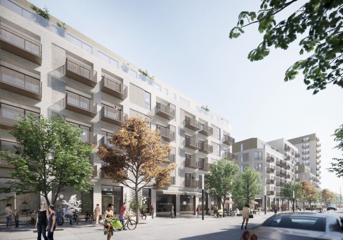 Jensen & Jensen Gruppen vil bygge boliger og erhverv på Smedeland 28.