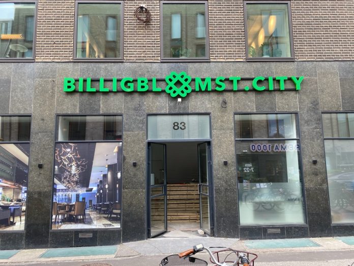 Billigblomst åbner en ny butik på Frederiksgade midt i Aarhus. Foto: PR.