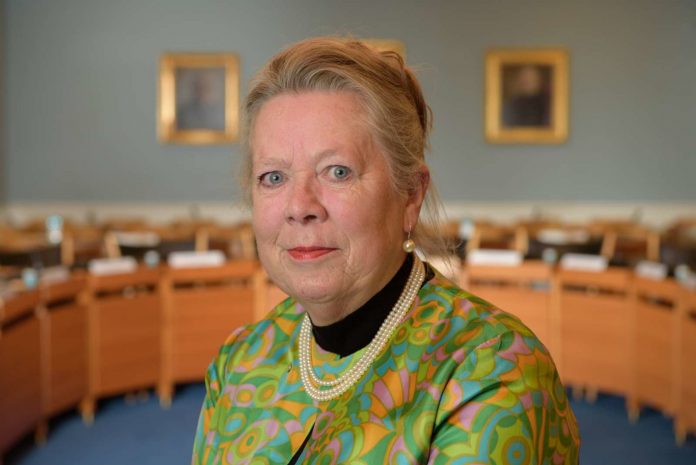 Formand for Omsorgsudvalget i Randers Kommune, Ellen Petersen. Foto: Randers Kommune.