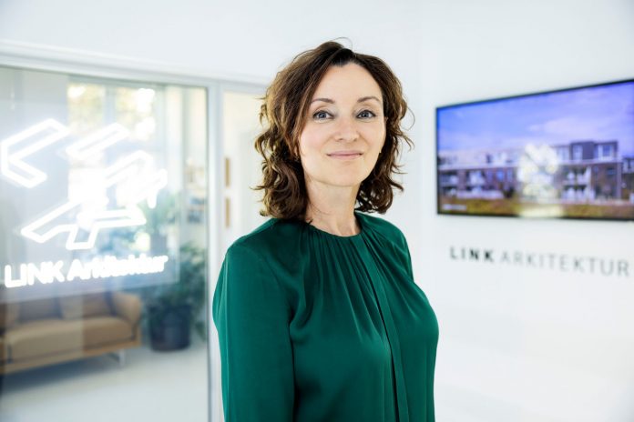 Direktør i Link Arkitektur Danmark, Kristina Jordt Adsersen. Foto: PR.