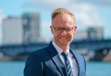 Produktionslokaler bliver revet væk i Nordjylland Erhvervsmægler Mattias Manstrup, partner i Nordicals Aalborg. Foto: PR.