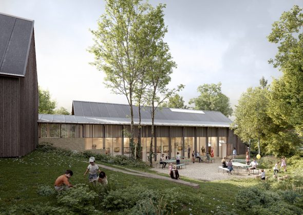 Nyt museum med navnet "Livet ved havet" i Gilleleje tager form. Visualisering: Aart Architects.