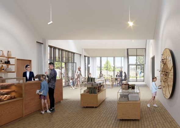 Nyt museum med navnet "Livet ved havet" i Gilleleje tager form. Visualisering: Aart Architects.