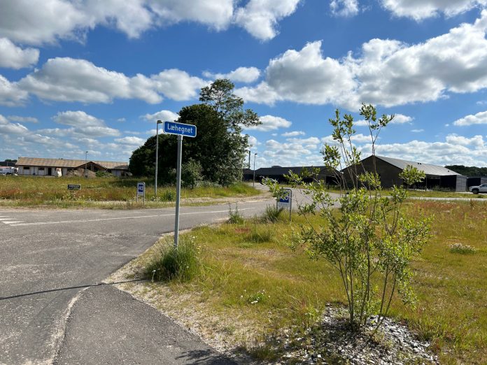 Læhegnet er blandt de seneste, udsolgte udstykninger i Billund. Foto: Billund Kommune.