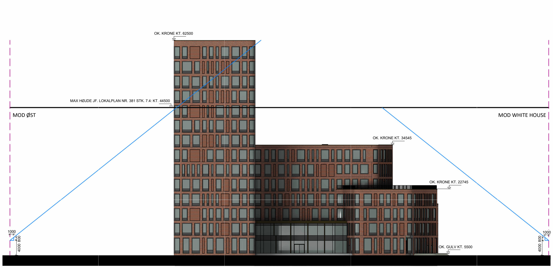 Det Faglige Hus Vil Bygge Højhus I 14 Etager På Esbjerg Brygge - Dansk ...