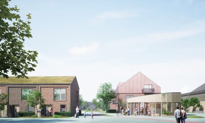 Halsnæs Kommune har solgt den tidligere Enghave Skole i Frederiksværk til Generous Development og Oliver Grundahl Holding. Foto: Halsnæs Kommune.