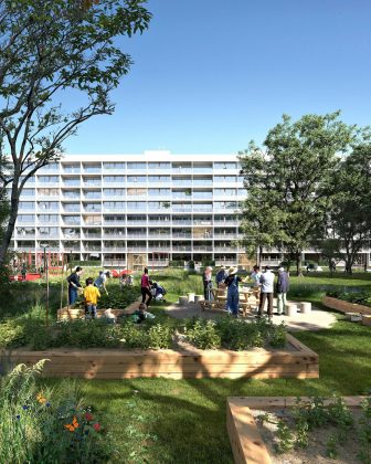 NCC skal stå for renoveringen af fem blokke i Gellerupparken i Aarhus i samarbejde med C.F. Møller Architects, Transform og Ingeniør'ne.