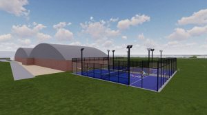 Foreningen Hvidovre vil bygge nye padelbaner ved Hvidovre Stadion. 