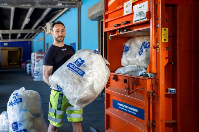 Davidsen Tømmerhandel vil genbruge skrald i byggematerialer. Foto: PR.