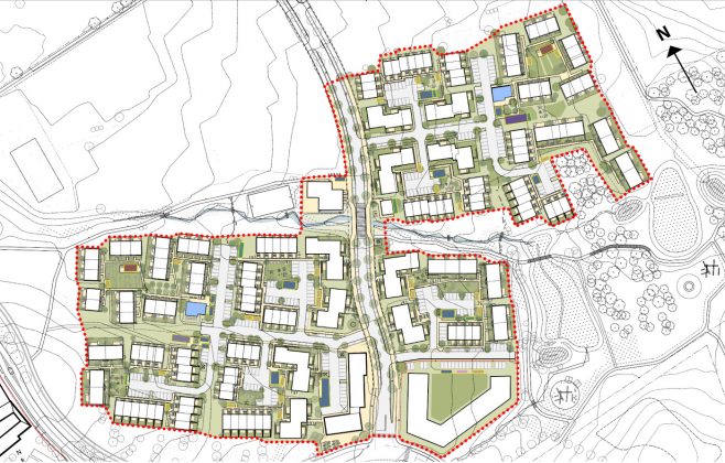 Industriens Pension står i samarbejde med 2L Projektudvikling og Tegnestuen Vandkunsten bag udviklingen af Landskabsbyen i Egedal By.