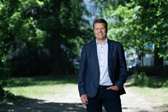 Frank Aarslew-Jensen, administrerende direktør i LM Byg. Foto: PR.