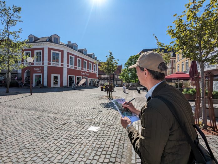 I Nykøbing Falster skal tomme butikker kunne omdannes til boliger. Foto: Guldborgsund Kommune.