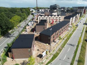 AP Pension står bag boligprojektet Trekanten i Hejredalskvarteret i Gellerup. Foto: Aarhus Kommune.