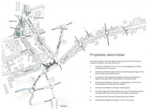 Aarhus Kommune står for omdannelsen af Vesterbro Torv i samarbejde med Lytt Architecture.