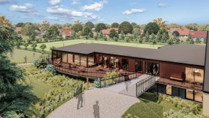 Hærvejsprojektet i Øster Hornum. Illustration: Rebild Kommune.