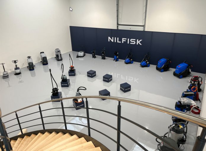 Nilfisk åbner nyt showroom i Løsning ved Hedensted. Foto: PR.