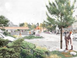 Turistby skal have en overhaling Blåvand skal områdefornyes. Illustration fra projektforslaget.