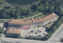 Politikere vil have nyt hotel i Roskilde Scandic Roskilde Park Hotel. Foto: Styrelsen for Dataforsyning og Infrastruktur.