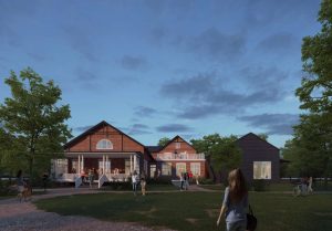 Arkitekterne Dorte Mandrup og Louis Becker vil genskabe Sommerlyst Badehotel på Ærø.