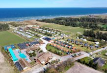 Campingplads til salg for knap 20 millioner Hanstholm Camping er blevet sat til salg. Foto: EDC Erhverv Poul Erik Bech.