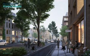 Kløverkvarteret. Illustration: Gehl Architects.