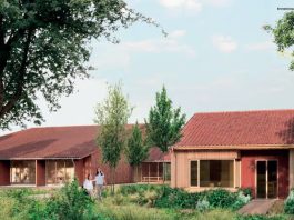 Nyt botilbud til 125 millioner klar til byggestart Det nye Agerbækhuse skal opføres af Enemærke & Petersen. Illustration: Aart Architects.