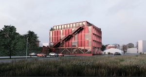 Tidligere har Friis & Moltke sat stregerne til et projekt på grunden.