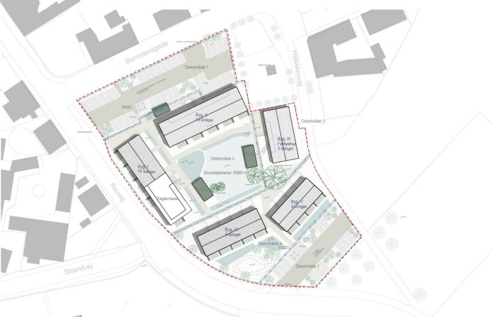 Bolig Korsør står bag et kommende seniorbofællesskab på den tidligere biblioteksgrund ved Bernstensgade i Korsør. Illustration: Slagelse Kommune. Bolig Korsør står bag et kommende seniorbofællesskab på den tidligere biblioteksgrund ved Bernstensgade i Korsør. Illustration: Slagelse Kommune.
