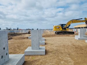 NCC opfører også en højspændingsstation ved Torslunde på Midtsjælland. Foto: NCC.