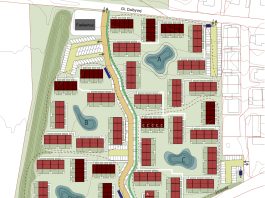 Ny plan for 160 nordsjællandske boliger Ny lokalplan skal bane vej for 159 boliger i Lyngerup. Illustration: Nima Ejendomme.