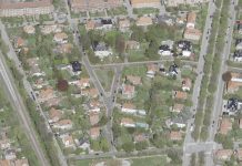 Frederiksberg strammer grebet om nedrivninger af villaer Villaer på Frederiksberg. Foto: Klimadatastyrelsen.