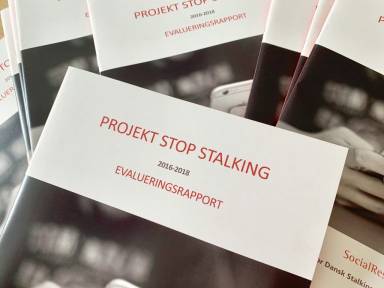 Projekt stop stalking - evalueringsrapport 2016 til 2018