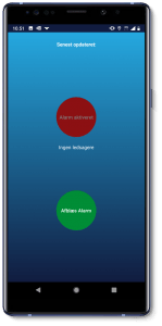 Skytsengel App - Ingen ledsangere og afbleas alarm
