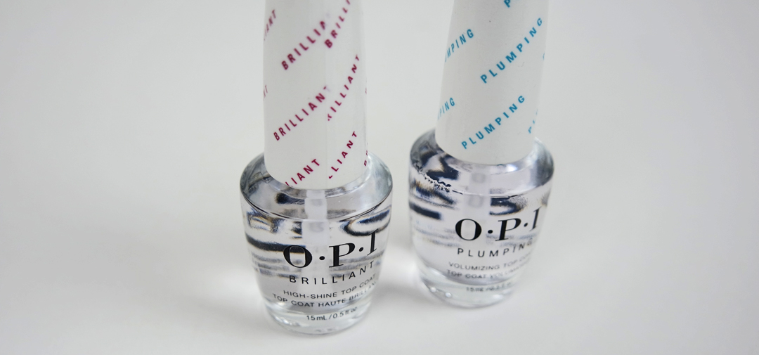 OPI Top Coats - Plumping & Brilliant