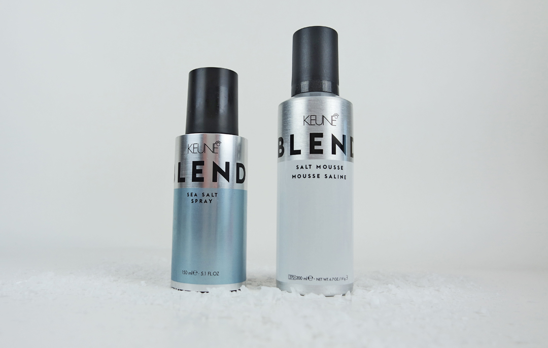 Keune Blend Sea Salt Spray goes Blend Salt Mousse