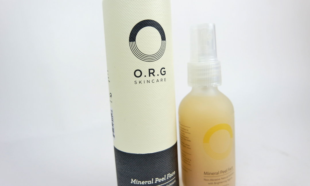 O.R.G Skincare Mineral Peel Face