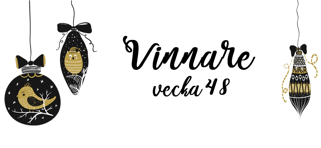 Daretobeyou´s julkalender - Vinnare vecka 48