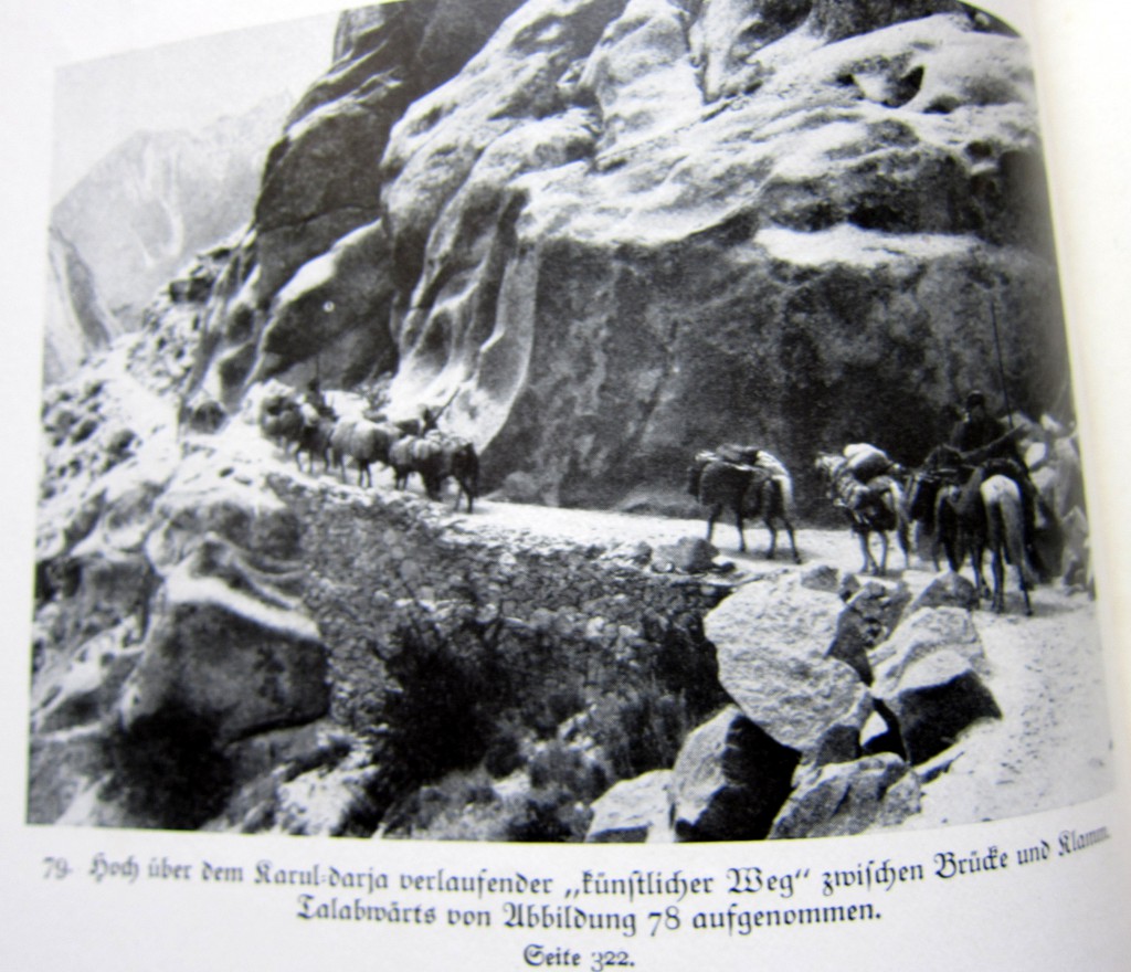 Die Karawane über dem Karul-Darja