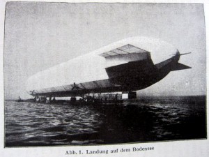 Zeppelin - Landung auf dem Bodensee - - Die Amerika-Fahrt des Z.R.III