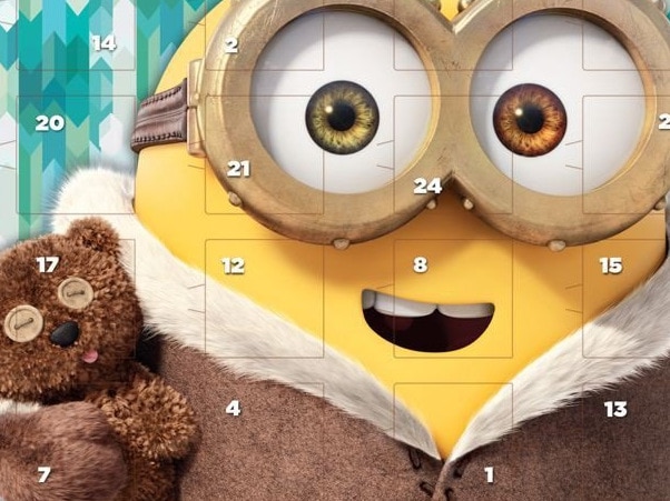 Adventskalender Schokolade Minions