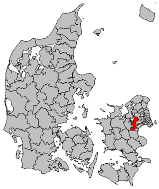Danmarkskort Roskilde