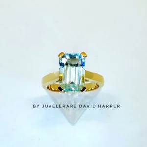 Aquamarine ring