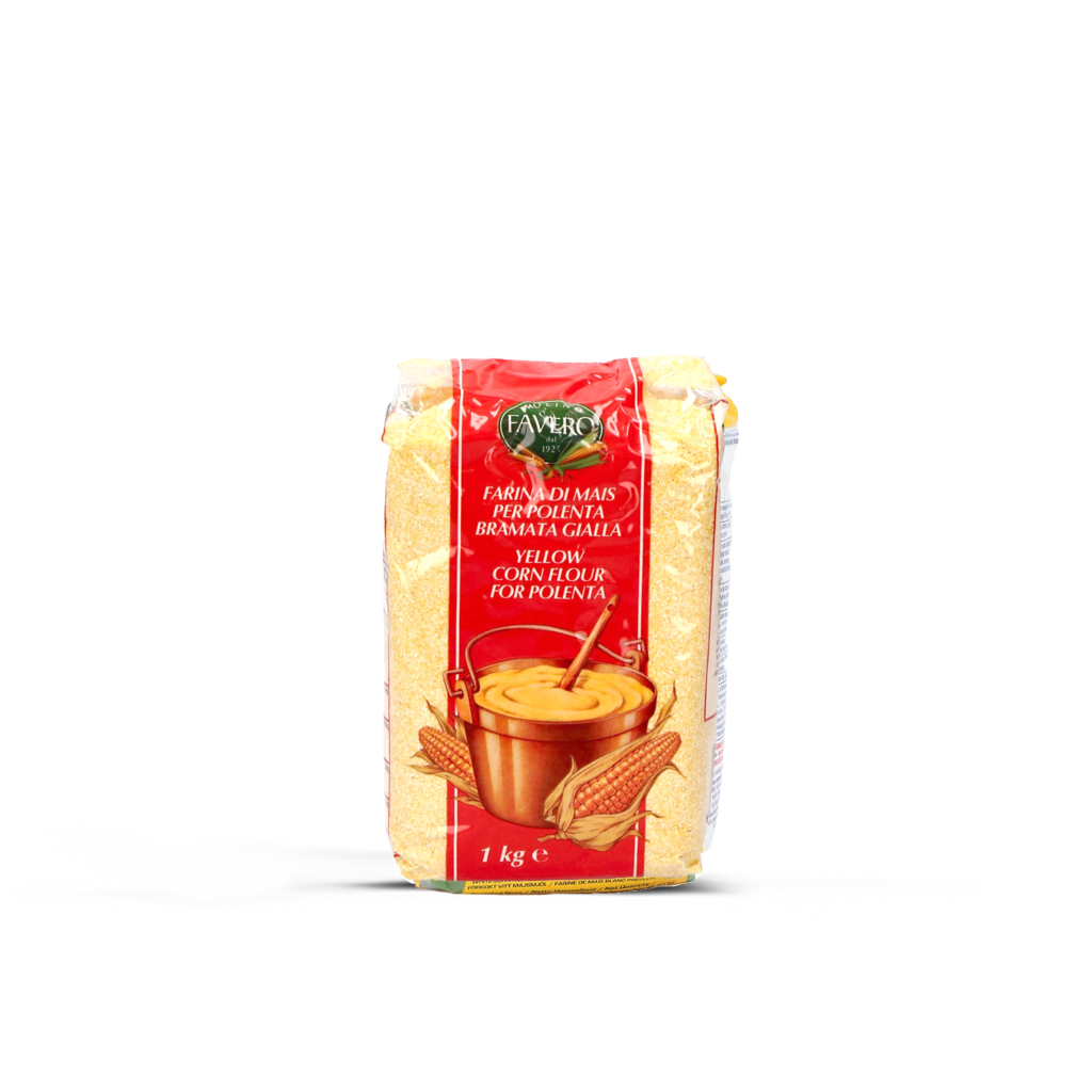 Majsmjöl Bramata Grov Röd Favero1kg