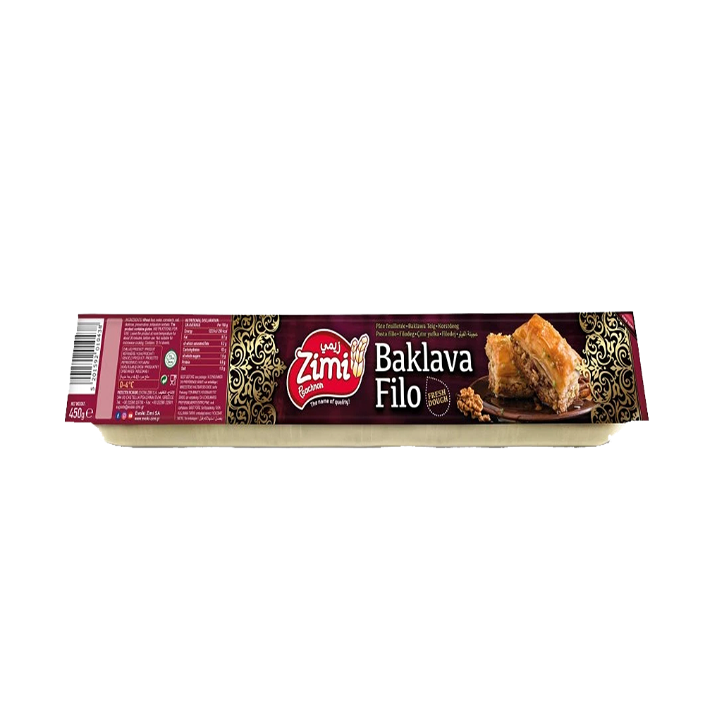 Zimi-Baklava-Deg-Tray-Farsk-450g-1 Zimi Baklava Deg (Tray) Färsk 450g - Bild 1